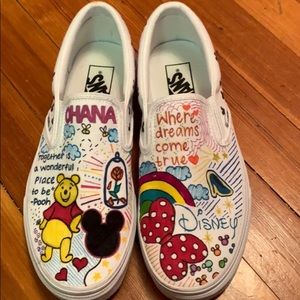 custom disney vans